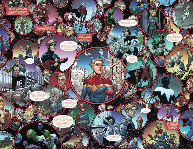 So many Marvels, so little time.